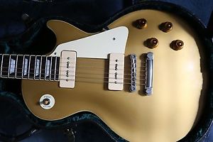 Tokai GOLD TOP Les Paul with P90 Pickups. Includes Case. Made in Japan