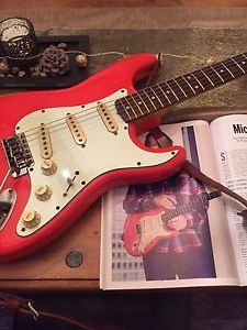 Stratocaster Relic 62 Fiesta Red