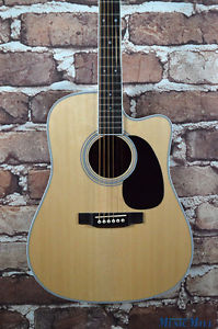 New Martin DC-35E Dreadnought Acoustic Electric Guitar Natural