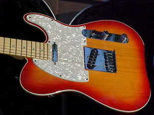 Fender American USA Telecaster Deluxe 60th Anniversary Stkr 2005 Cherry Sunburst