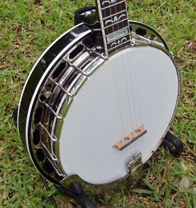 'Gibson Copy' 5-string Banjo with Hard Case - Excellent Cond with Great Tone!!