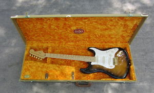 MINT 2004 FENDER 50TH ANNIV. AMERICAN DELUXE STRATOCASTER GUITAR & OHSC L@@K
