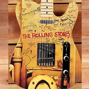 FENDER TELECASTER ROLLING STONES BEGGARS BANQUET Ltd Ed Tele #118 of 300 Mint!