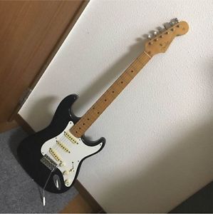 Used! Fender Japan Stratocaster Vintage Guitar Black Made in Japan 1984-1987