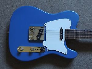 Tomkins Telecaster style guitar handmade in Australia w Lindy Fralin Pickups