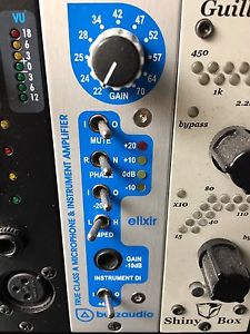 Buzz Audio Elixir 500 Series Mic Preamp - Used