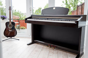 Yamaha Clavinova Digital Full Piano 88-key GHE weighted keyboard Delivery Stool