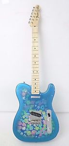 RARE!! 2016 FENDER JAPAN EXCLUSIVE CLASSIC TL69 TELECASTER BLUE FLOWER JD NICE!
