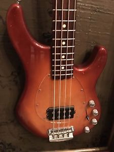 Music Man USA Sterling 4 Bass Guitar Sienna glitter