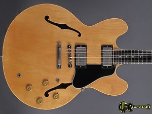 1988 Gibson ES 335 DOT RI - Natural Blonde - Ebony Fretboard Rare & Nice!!