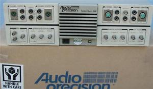 Audio Precision SysOne w/DSP Audio Analyzer Sys222-USB USB-APIB CABLE. CAL!