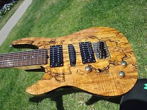 Brian Moore USA Custom Shop C907P Electric Guitar Lefty Left Handed 7 String