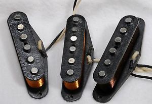 Ron Ellis STRAT Pickups  50/60 w HOT Bridge!