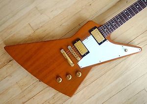 2006 Gibson Explorer Electric Guitar Natural w/ Burstbucker PAFs & Original Case