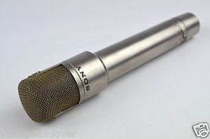 VINTAGE SONY C-55P SIDE & TOP ADDRESS CONDENSER MICROPHONE MIC