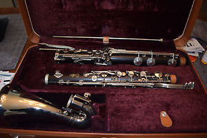 Beautiful Vintage Selmer Series 9 Bass Clarinet