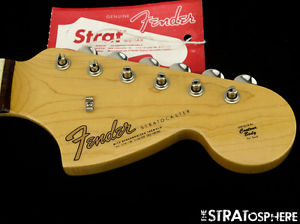 USA Fender Custom Shop 66 NOS Strat NECK & TUNERS American Nitro Finish Rosewood