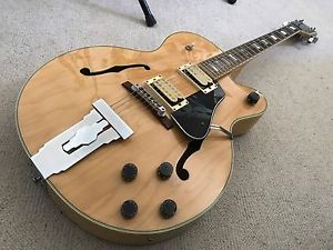 Rare Hondo Fat Boy Vintage Semi Acoustic Archtop Jazz Guitar Matsumoku Japan