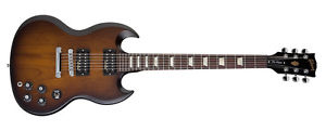 Guitarra eléctrica Gibson SG Tribute 70's Neck Vintage Sunburst Vintage Gloss