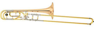 Yamaha YSL-882G Xeno Professional Trombone Bb & F .547 Bore