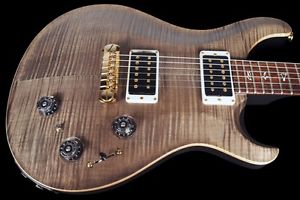2012 PAUL REED SMITH PRS P-22 FLAME TOP w PIEZO & BIRDS P22 ~ GREY