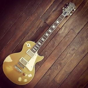 Les Paul Gold top Relic Benedetti Pickups