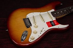 New Fender American Professional Stratocaster Sienna Sunburst Authorized Dealer