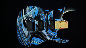 Ibanez RG570 Swirl Guitar Body & Neck No Jem DNA