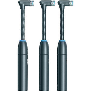 3x Shure BETA 98AMP/C Condenser Gooseneck Microphone Drum Tom Snare Mic 3 Pack