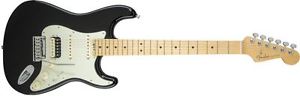 Fender American Elite Stratocaster HSS Shaw - Mystic Black - 0114112710