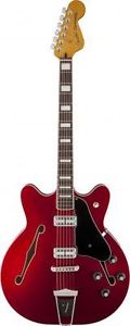 Fender Coronado Guitar Rosewood Fingerboard Candy Apple Red 243000509