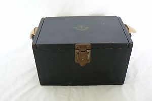 EMI 2350H HMV Vintage British RCA Ribbon Microphone with Yoke, Cable and Box