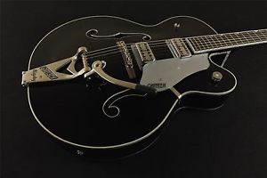 Gretsch G6136SLBP Brian Setzer Phoenix with TV Jones Setzer Black Lacquer (759)