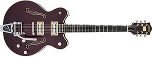 Gretsch G6609TFM Players Edition Broadkaster Bigsby Dark Cherry Stain