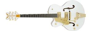 Gretsch G6136TLH-WHT Players Edition Falcon with Bigsby Left-Handed - White