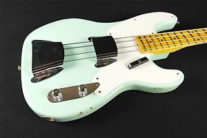Fender Custom Shop Limited Edition 55 Precision Bass - Faded Surf Green (035)