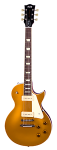 FGN Neo Classic LS 10 P-90 Antique Gold E-Gitarre inkl. Tasche