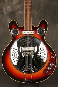 1968 MOSRITE "Mobro" electric Dobro Guitar D-100E Californian FLAME MAPLE!!!