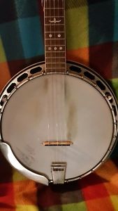 Late 1933 or early 1934 Gibson RB1 5 string Banjo , has never had a tone ring