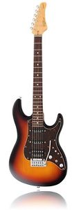 FGN J-Std Odyssey Classic SC 3-Tone Sunburst inkl. Tasche