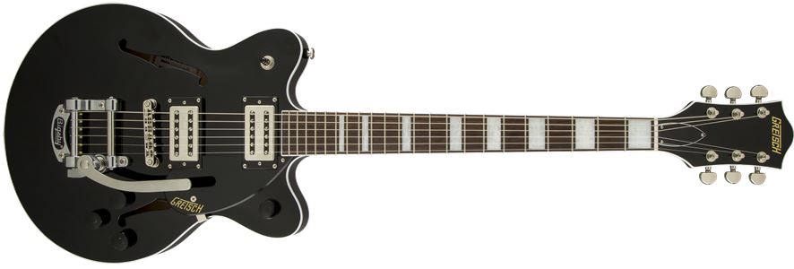 Gretsch G2655T Streamliner Center Block Jr. with Bigsby Broad'Tron - Black