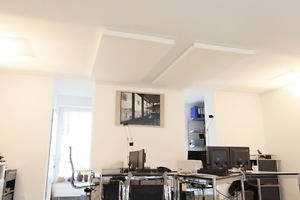 4m² DAVIPANEL Akustik Schaumstoff Schall Lärm Dämmung Absorber Basotect Weiß