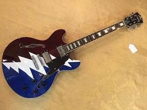 D'Angelico Premier Grateful Dead Signature DC Electric Guitar-New-Includes Setup