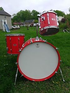Yamaha Recording Custom 3 Piece Drum Set Made in Japan 1980s 13", 16" & 24"