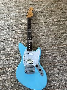 2002 Fender Jagstang Sonic Blue Original Kurt Cobain Hardshell Case