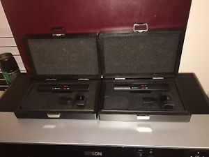 Two Sennheiser MKH 20 P48 Condenser Wired Professional Microphones