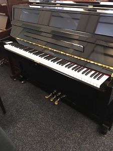 Waldstein Black Gloss Upright Piano