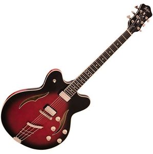 Hvspdco Hofner Verythin Special Electric Guitar, Dark Cherry brand new