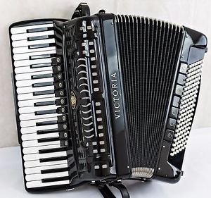Victoria Double Cassotto 120 Bass Accordion with Hand Made Reeds & Bass MIDI