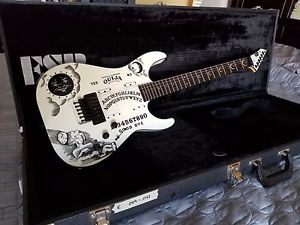2009 ESP KH-2 Ouija board White Kirk Hammett Signature Metallica Limited Edition